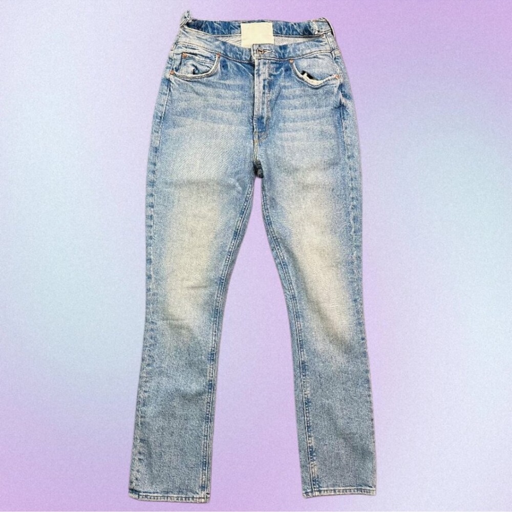 MOTHER High Rise Light Blue Jeans - Picture 2 of 7